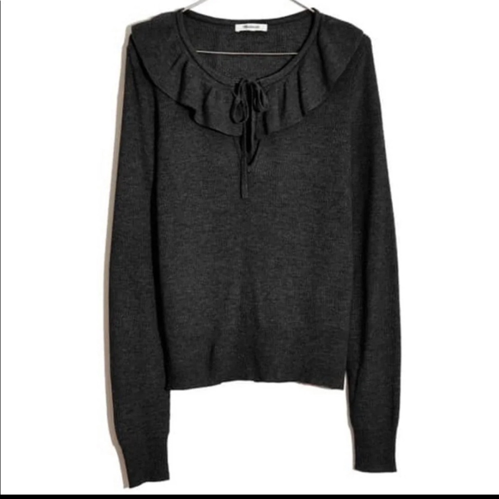 Madewell Ruffle Sweater